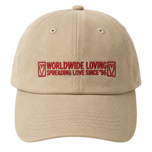 Worldwide loving hat beige