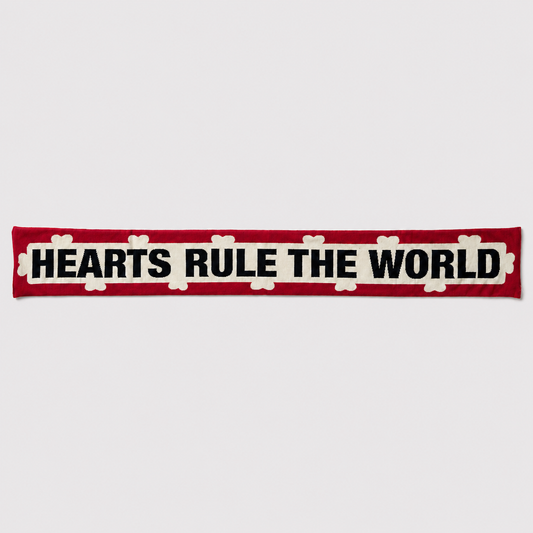 HEARTS RULE THE WORLD SCHAL
